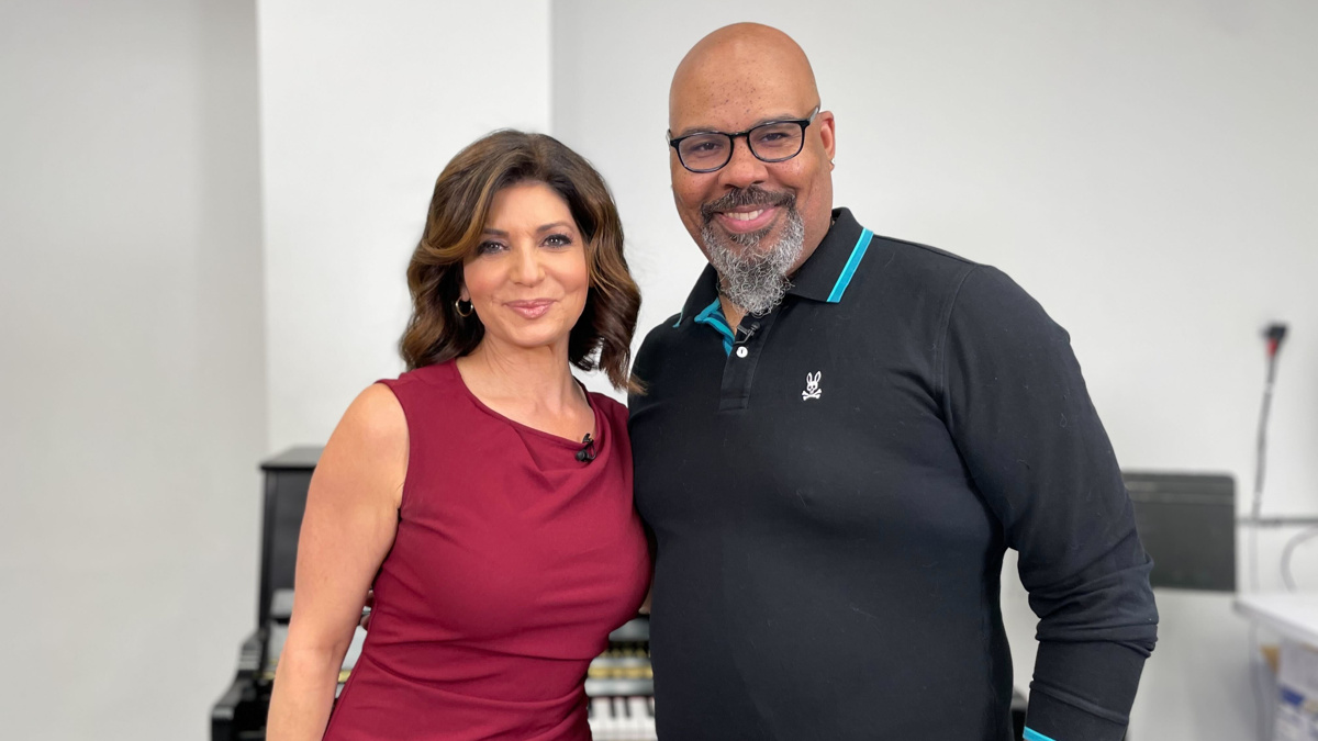 Top Art - Fall Preview - Tamsen Fadal - James Monroe Iglehart - Photo: Cyd Sacks